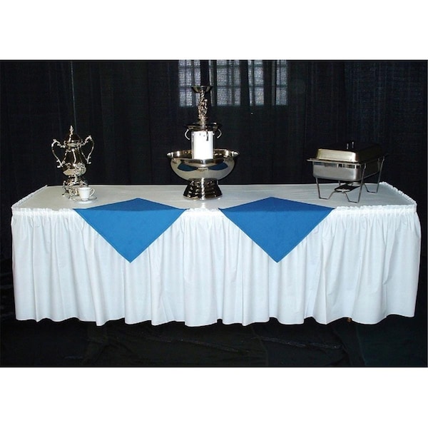 Kwik-Covers PKG. PATRIOTIC KWIK SKIRT WITH 30 inch X 72 inch WHITE COVER, 10PK KS3072PK-PATRIOTIC - main